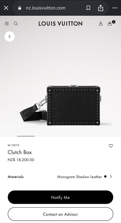 LV Clutch Box M12876