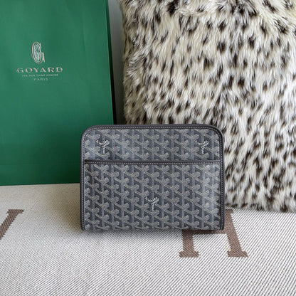 GOYARD Goyardine Canvas Jouvence MM Toiletry Pouch (VARIOS)