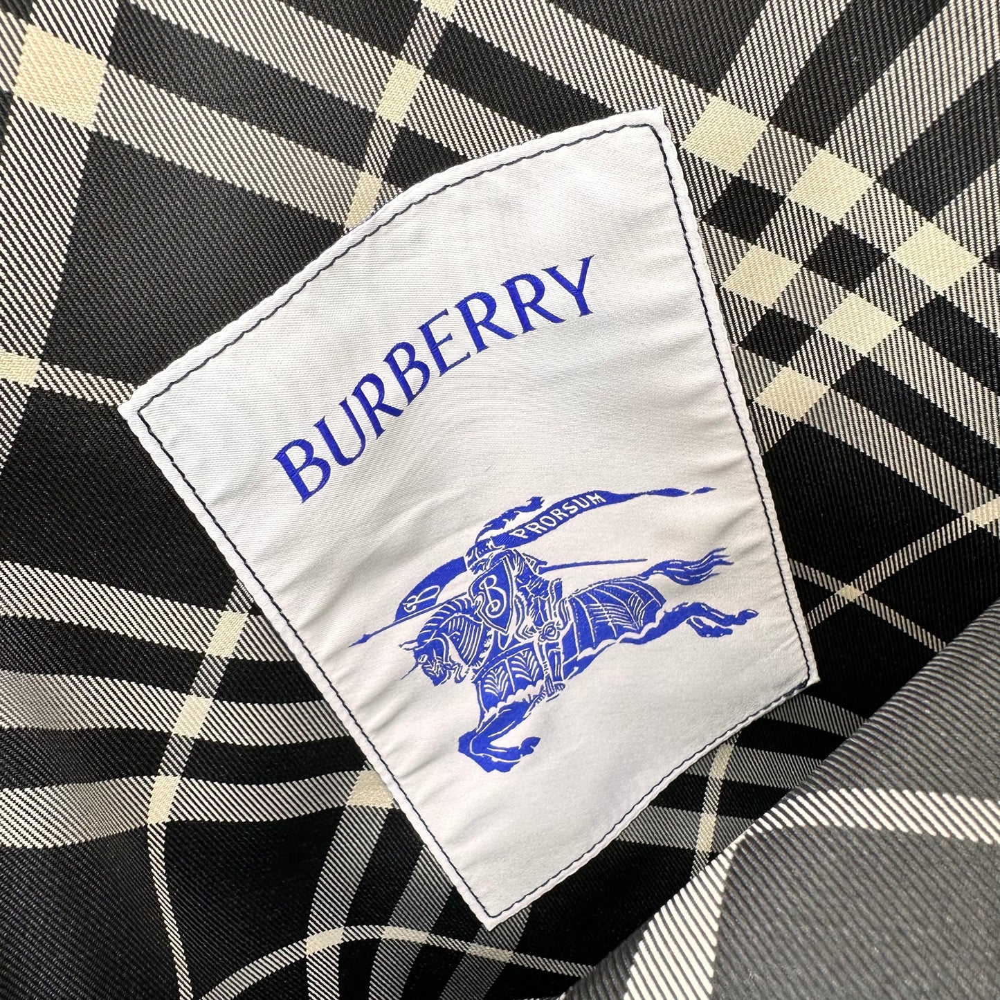 BURBERRY Small Check Backpack