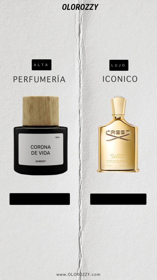 CORONA DE VIDA Parfum - Inspirado en MILLESIMe Imperial de CREED