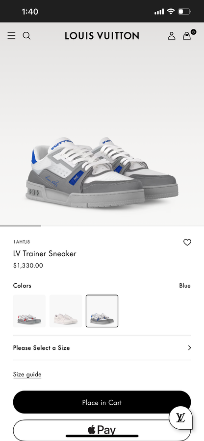 LV TRAINER (1AHTIO/1AHTJS/1AHTJ8)