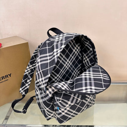 BURBERRY Small Check Backpack
