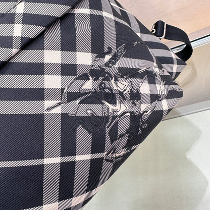BURBERRY Small Check Backpack