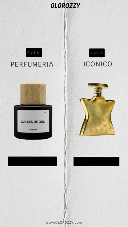 CALLES DE ORO - Huele como Signature Gold de Bond no. 9
