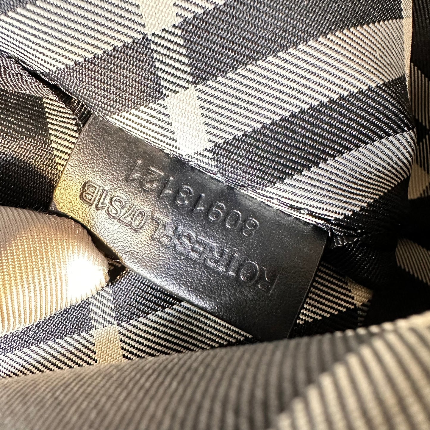 BURBERRY Small Check Backpack