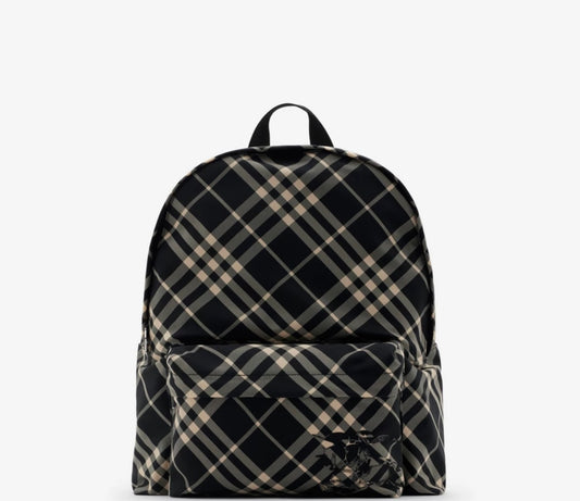 BURBERRY Small Check Backpack