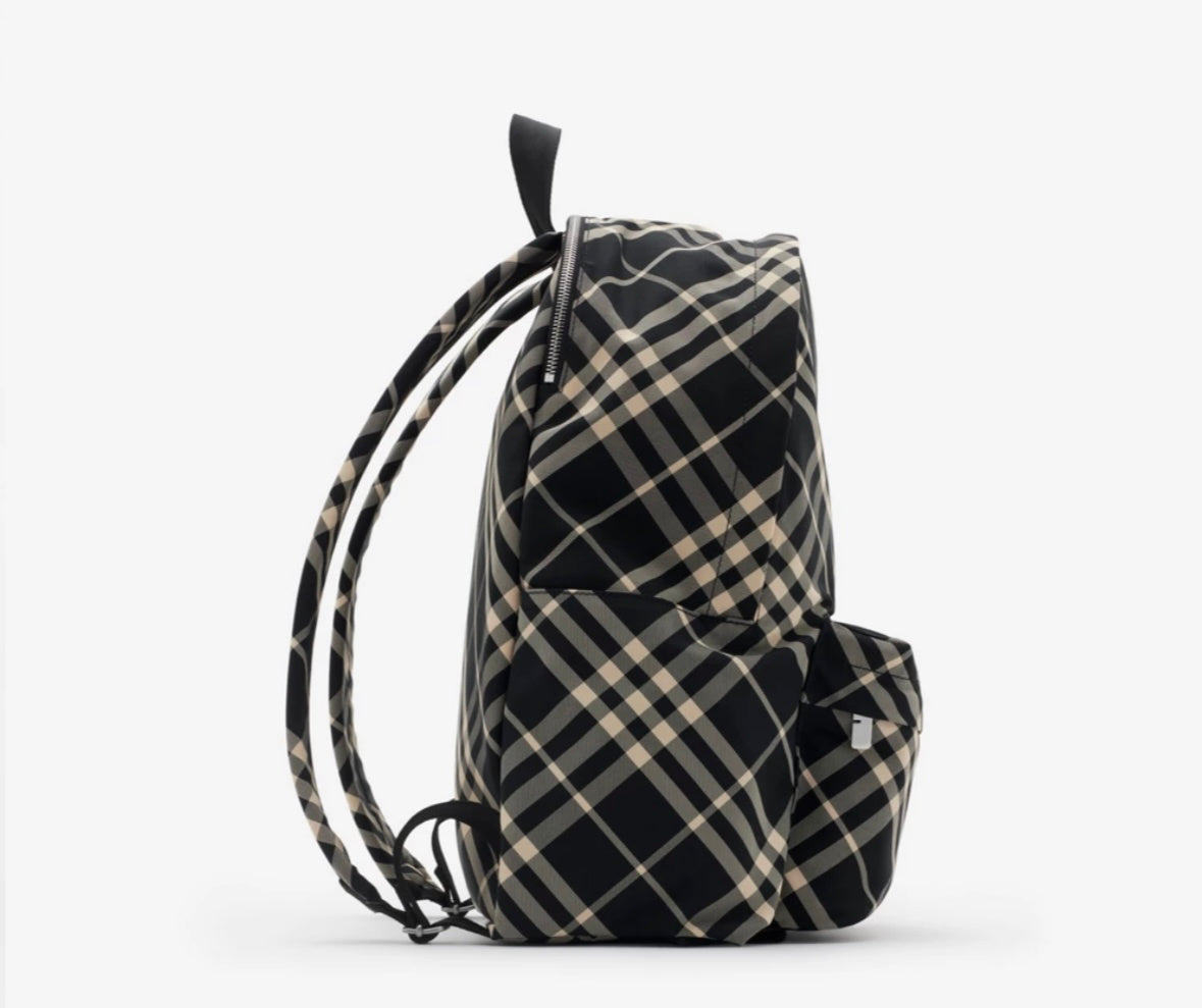 BURBERRY Small Check Backpack