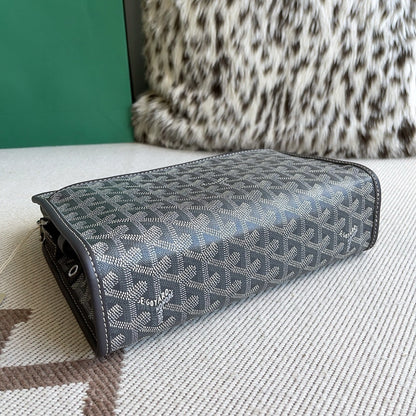 GOYARD Goyardine Canvas Jouvence MM Toiletry Pouch (VARIOS)