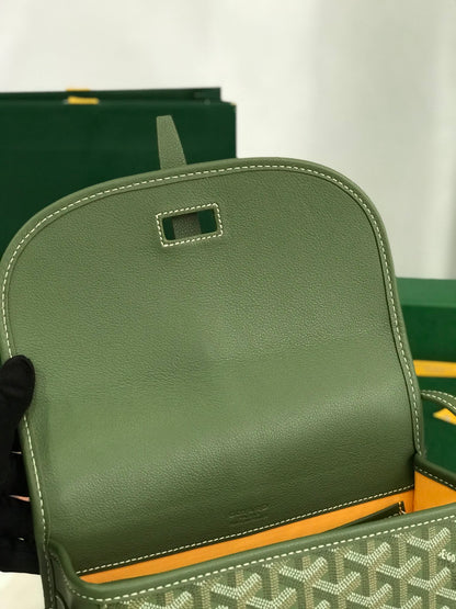 GOYARD Belvedere PM  Khaki Bag