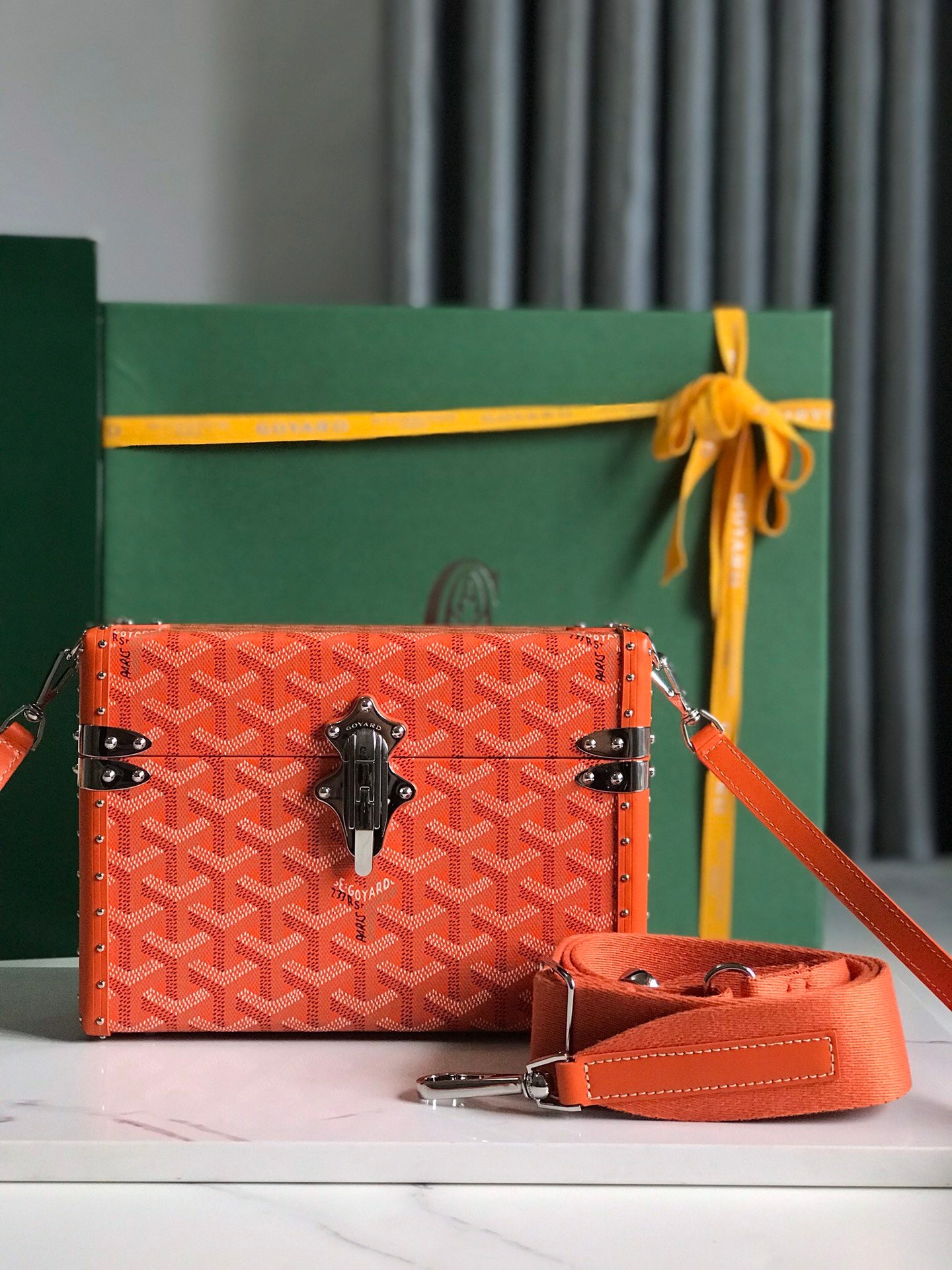 GOYARD Cassette Trunk Bag