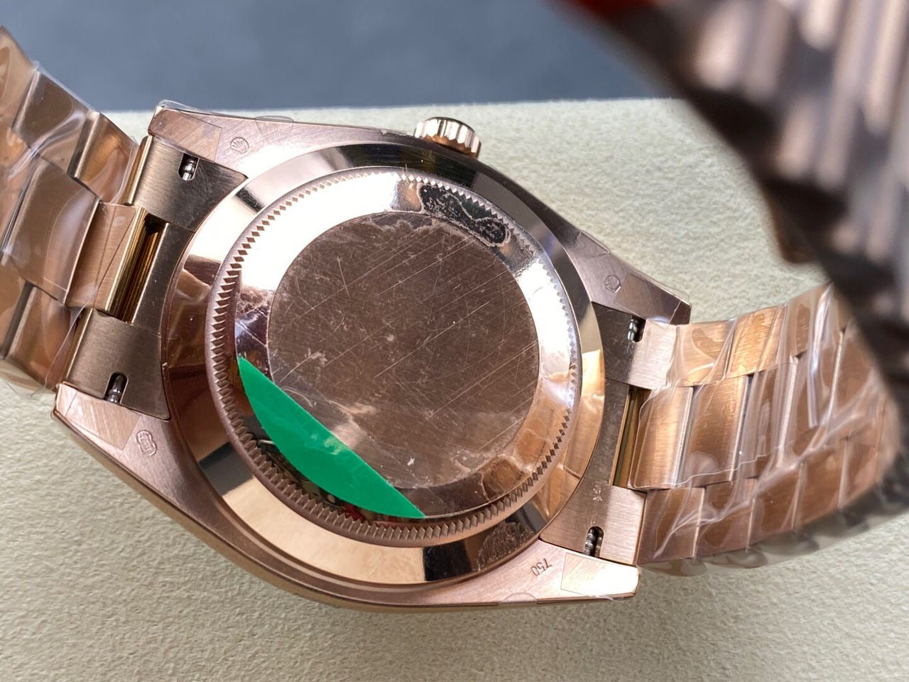 Rolex Day-Date 40mm Rose Gold on Chocolate Roman Dial