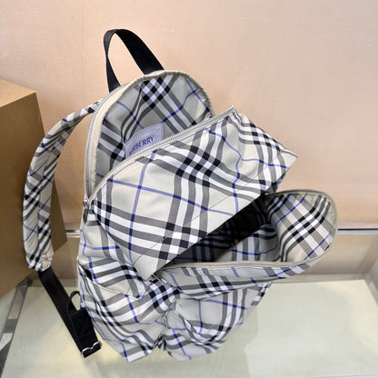 BURBERRY Small Check Backpack