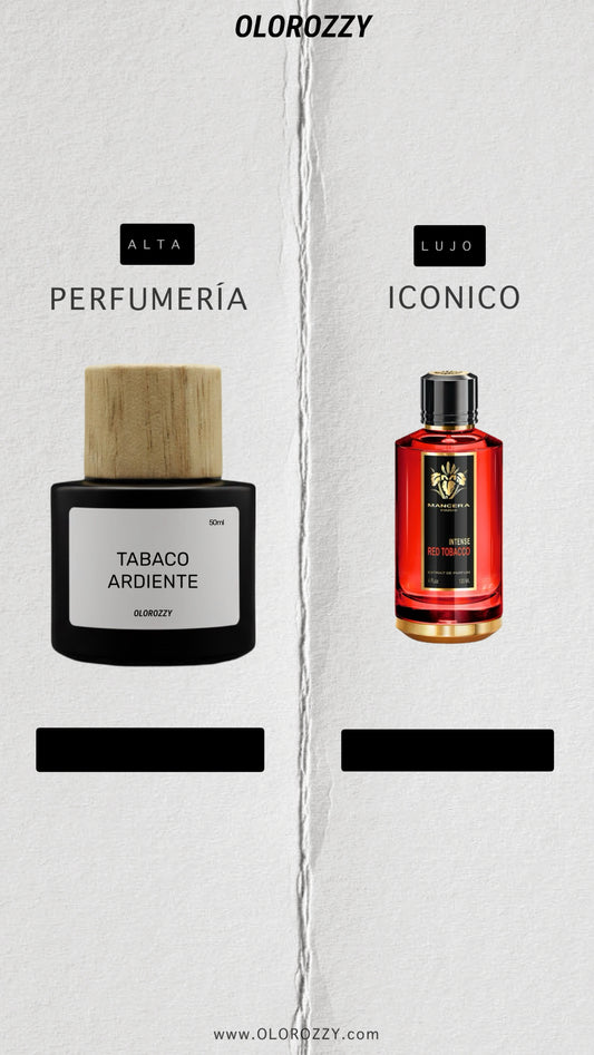 TABACO ARDIENTE Parfum - Inspirado en RED TOBACCO de Mancera