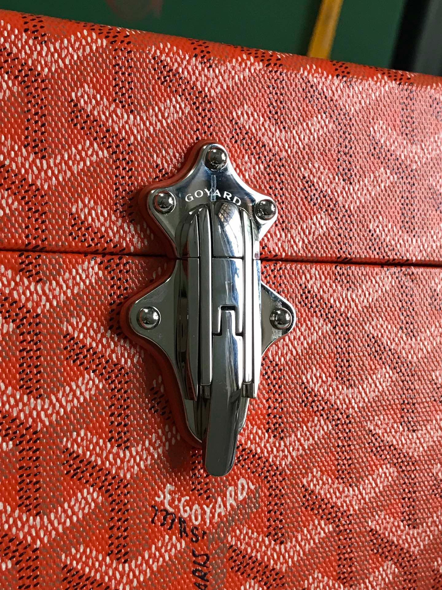 GOYARD Cassette Trunk Bag