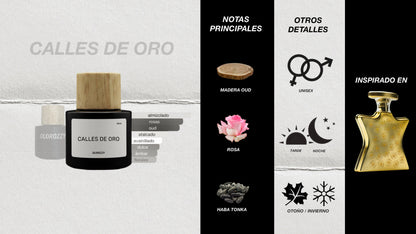 CALLES DE ORO - Huele como Signature Gold de Bond no. 9