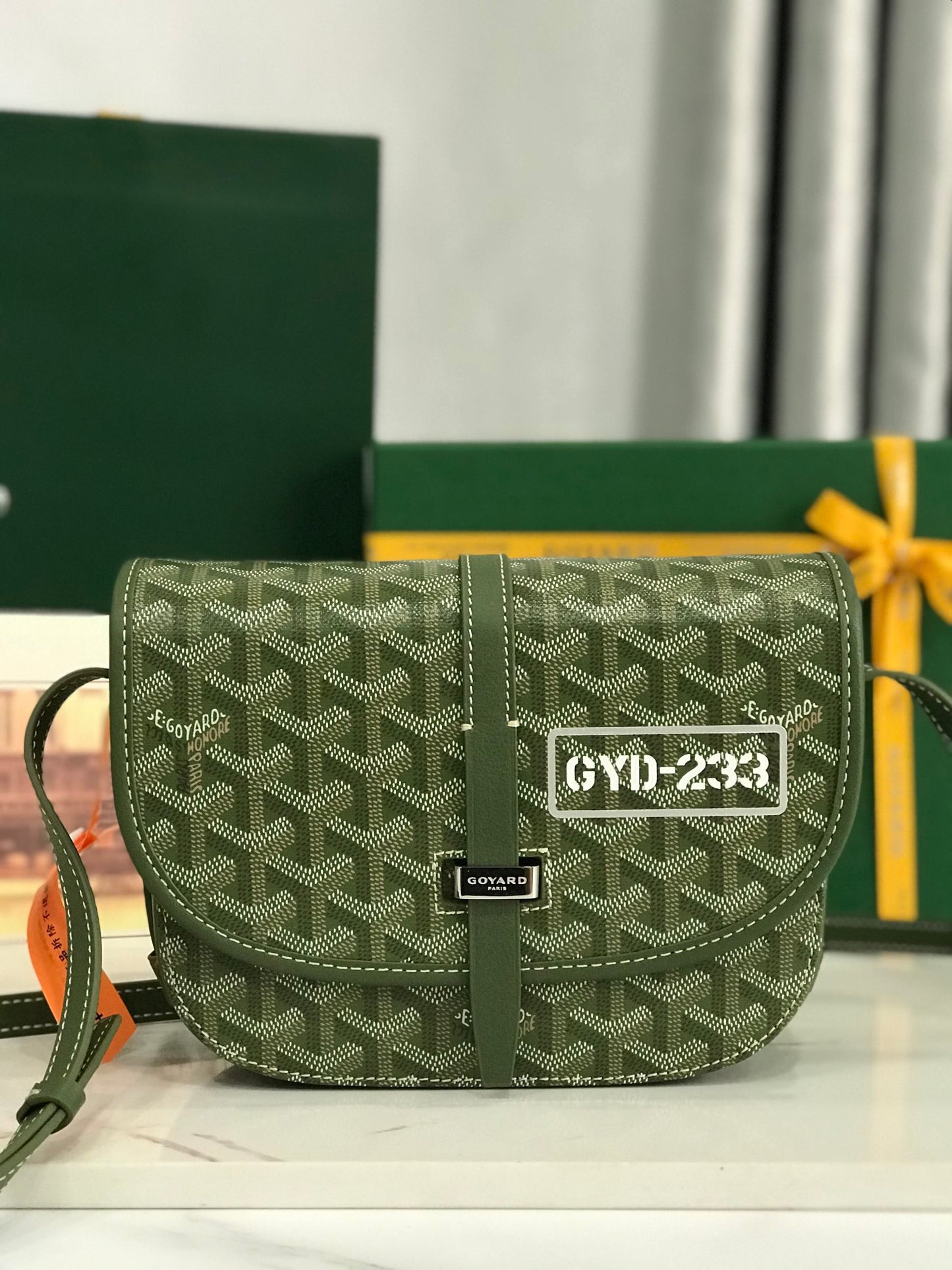 GOYARD Belvedere PM  Khaki Bag