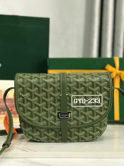 GOYARD Belvedere PM  Khaki Bag