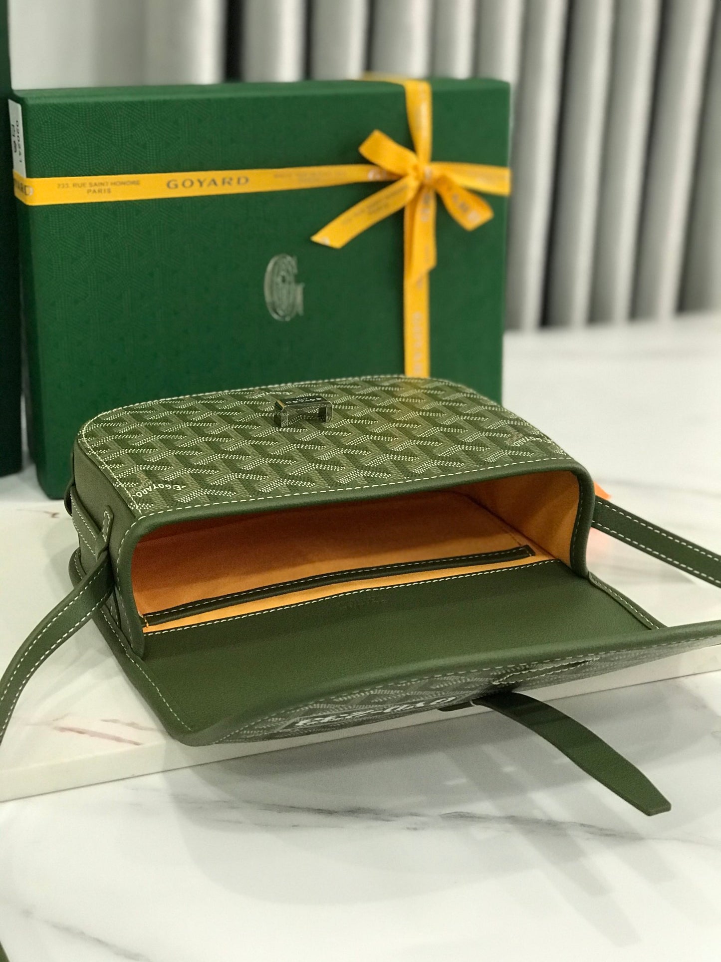 GOYARD Belvedere PM  Khaki Bag