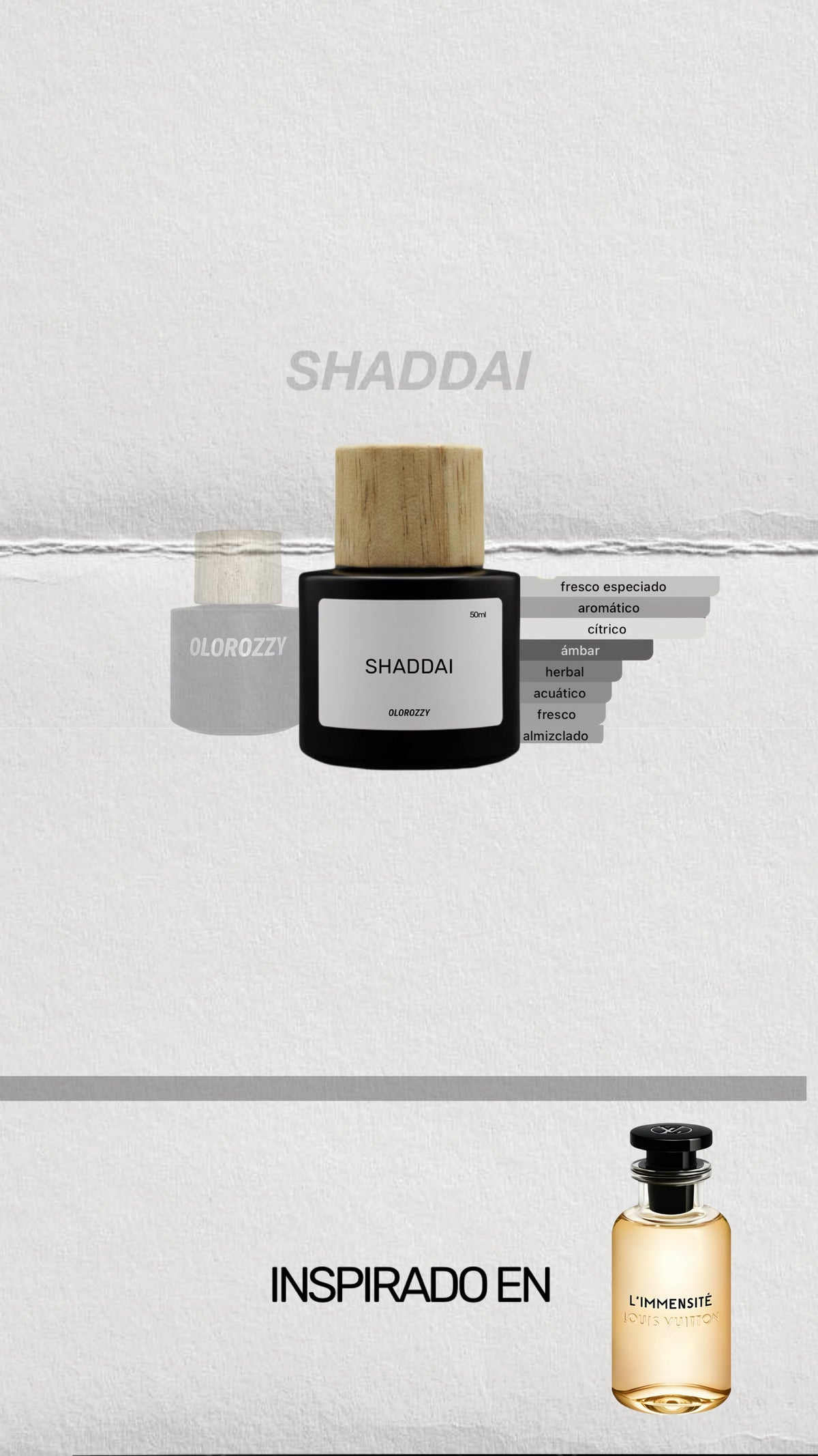 SHADDAI Parfum - Olor similar a L’Immensité LV