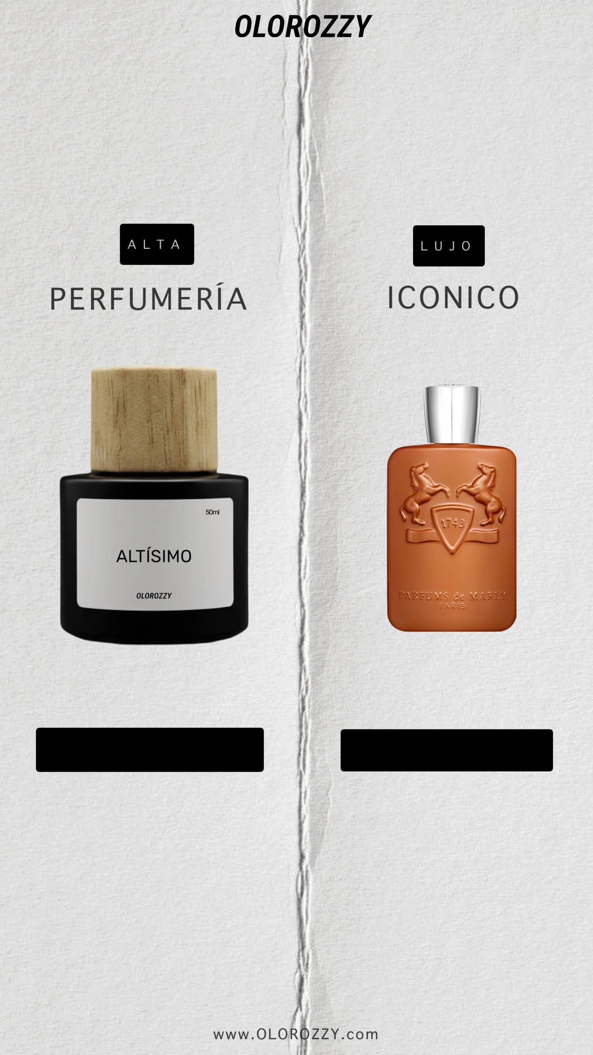 ALTÍSIMO Parfum - Olor similar a Althaïr Parfums de Marly