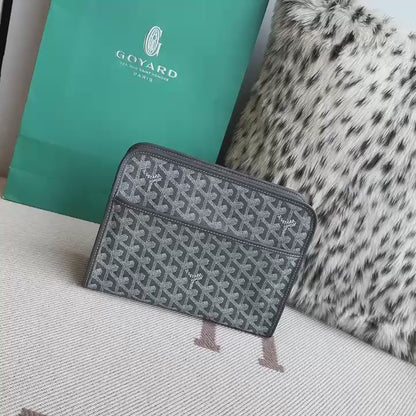 GOYARD Goyardine Canvas Jouvence MM Toiletry Pouch (VARIOS)