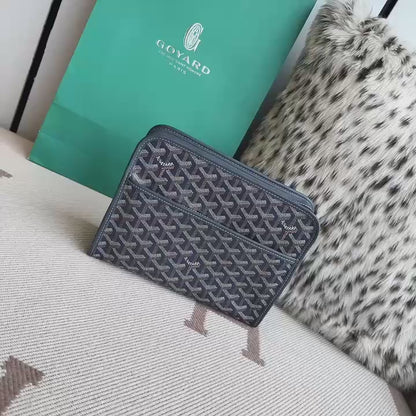 GOYARD Goyardine Canvas Jouvence MM Toiletry Pouch (VARIOS)