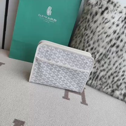 GOYARD Goyardine Canvas Jouvence MM Toiletry Pouch (VARIOS)